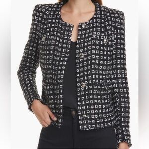 IRO Tetys Tweed Jacket size 38